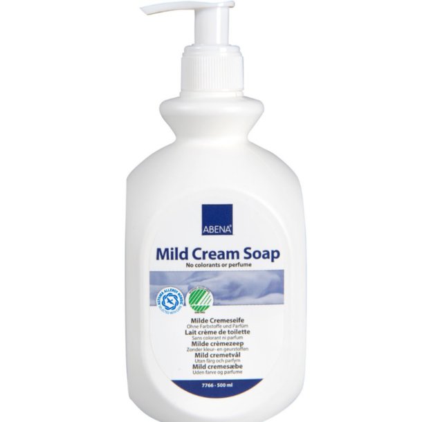 Abena Mild Cremesbe u. farve og parfume - 500 ml.