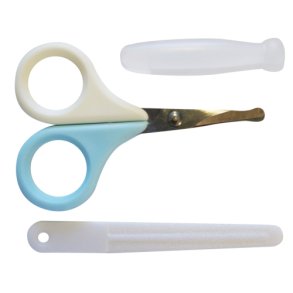 Oopsy Nail scissors, blue-white