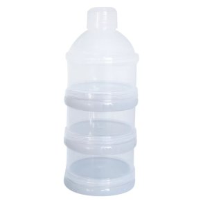 Oopsy 3-piece powder container, Grey