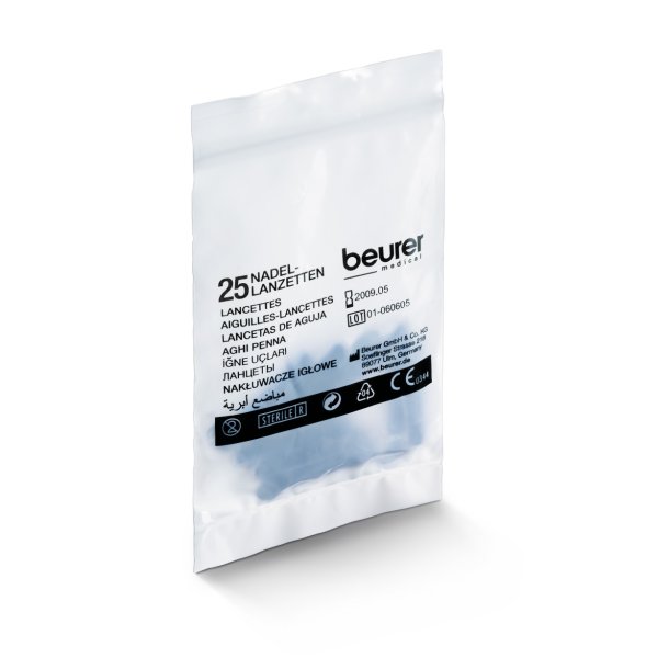Beurer Sterile Engangs Soft Lancetter - 4 x 25 stk.