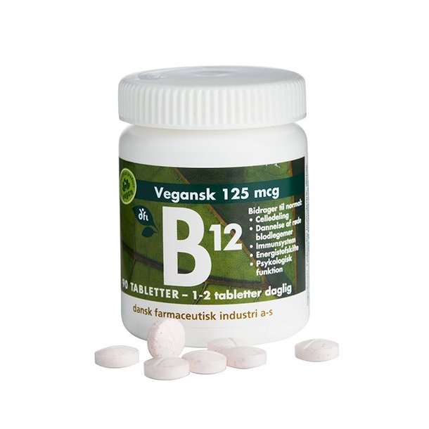 B12 Vitamin 125 mcg - 90 stk.