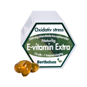 Vitamin E Extra 200 mg Berthelsen - 75 pcs