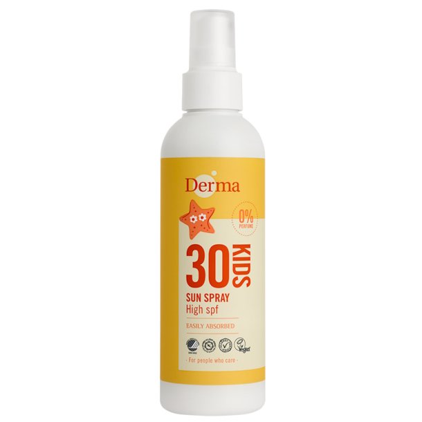 Derma Kids Solspray SpF 30 - 200 ml.