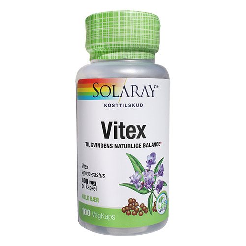 Billede af Solaray Vitex 400 mg - 100 stk.