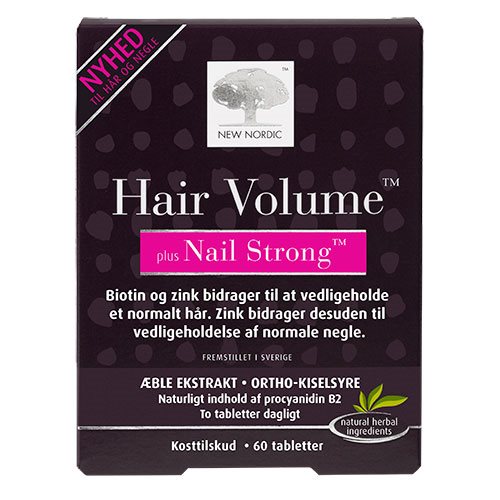 Hair Volume plus Nails strong | Tabletter til hår, og negle