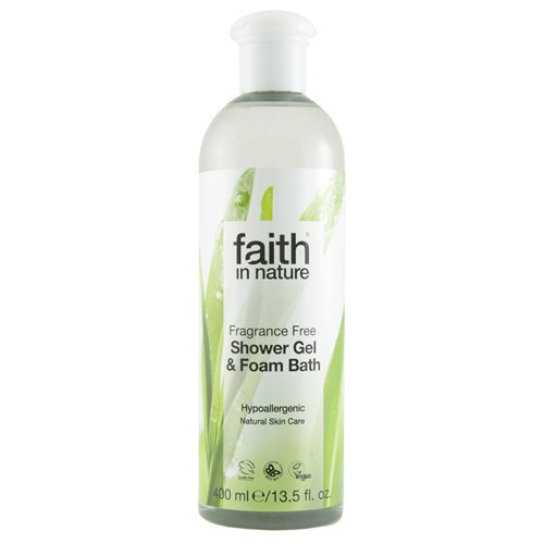 Billede af Faith in Nature Showergel Fragrance Free - 400 ml