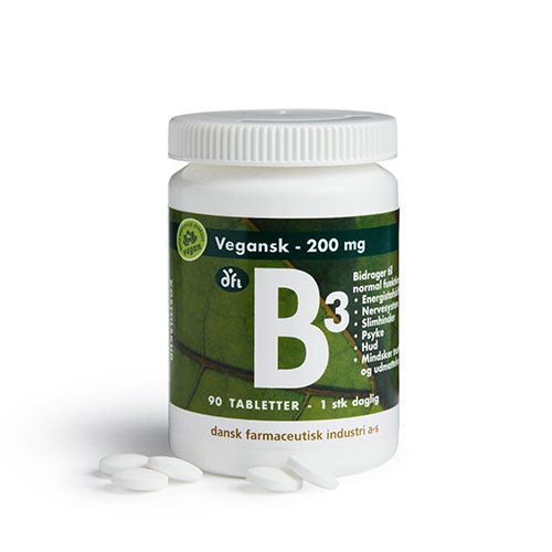 Billede af B3-vitamin 200 mg - 90 tab.