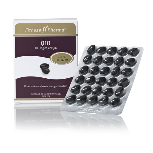 Billede af Fitness Pharma Q10 100 mg. - 60 kapsler