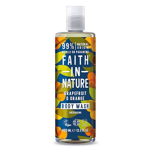 Billede af Faith in Nature Grape og Orange Showergel - 400 ml