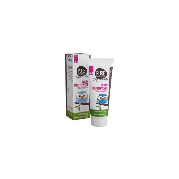 Pure Beginnings Brnetandpasta Hindbrsmag u.flour 0-3 r - 75 ml
