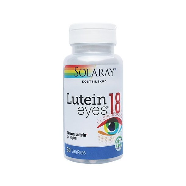 Solaray Lutein EYES 18 mg - 30 kapsler