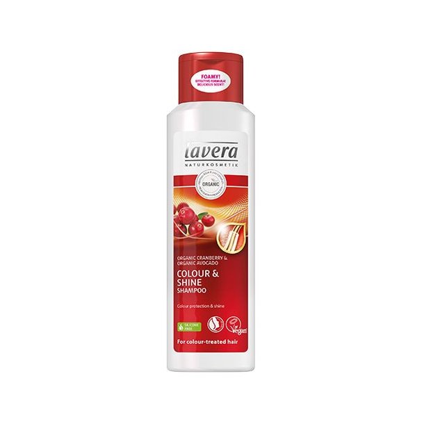 Lavera Shampoo Colour &amp; Shine - 250 ml.