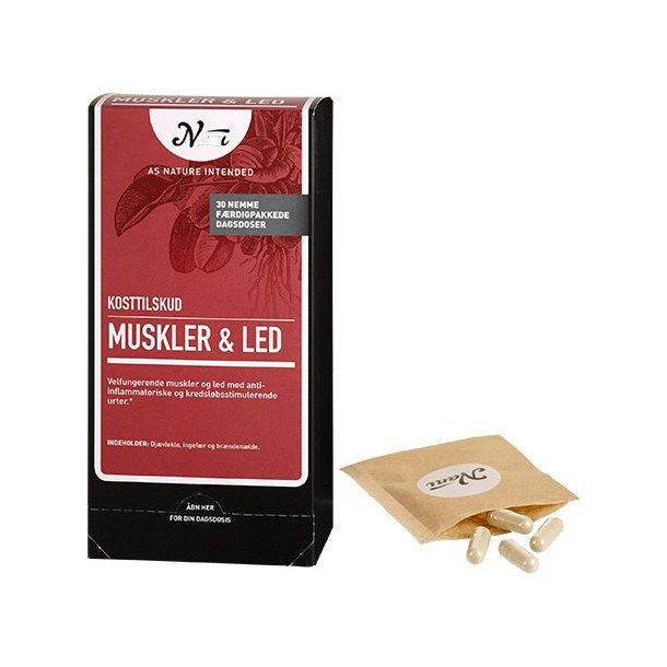 Nani Helsepakke til Muskler og led - 30 breve