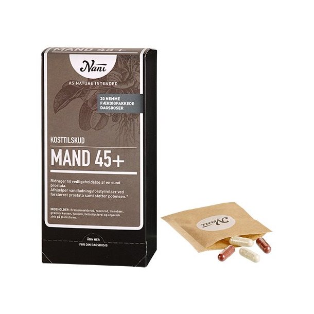 Nani Helsepakke til Mand 45+ - 30 breve
