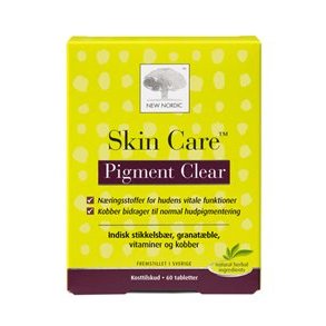 Skin Care Pigment Clear - 60 stk.