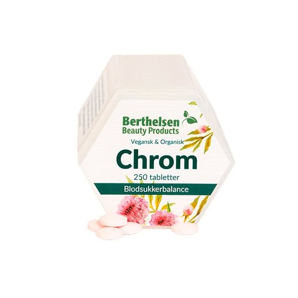 Berthelsen Chrom 62,5 mcg - 250 stk.