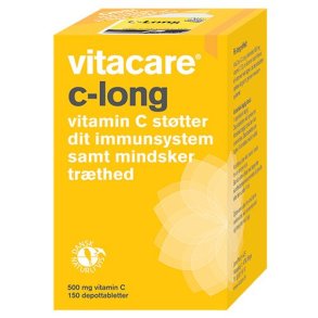 Vitacare C-Long 500 mg - 150 stk.