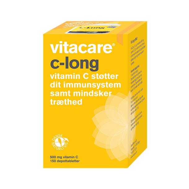 Vitacare C-Long 500 mg - 150 stk.