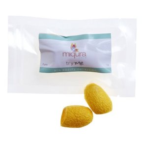 Miqura Peel Me Facial Tips Silkecocoons Prvepakke - 1 g