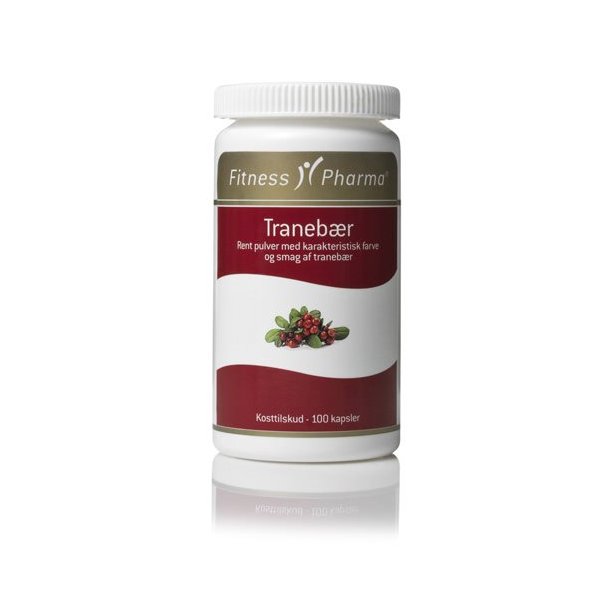Fitness Pharma Tranebrkapsler - 100 kapsler