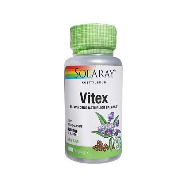 Solaray Vitex 400 mg - 100 stk.