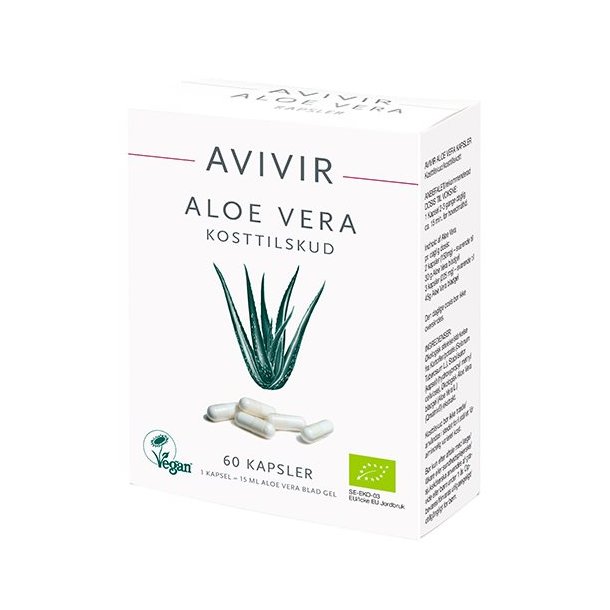 AVIVIR Aloe Vera Kapsler - 60 stk.