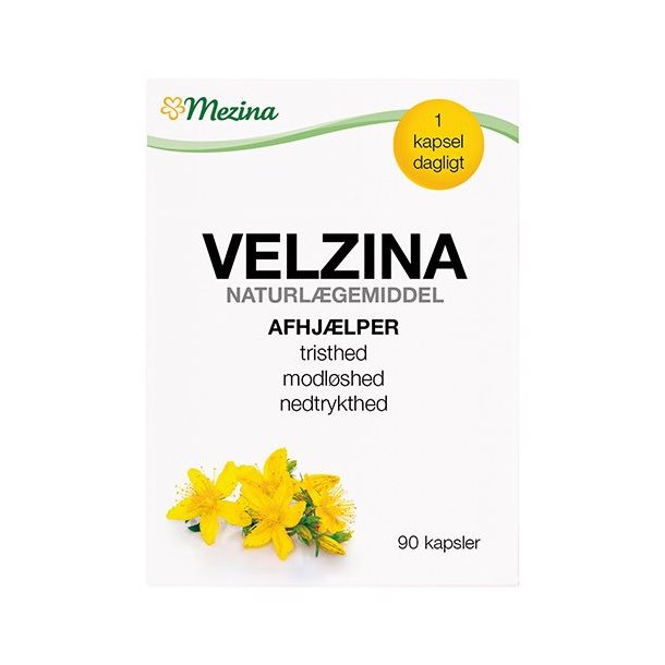 Velzina hypericum 231-333 mg - 90 stk.