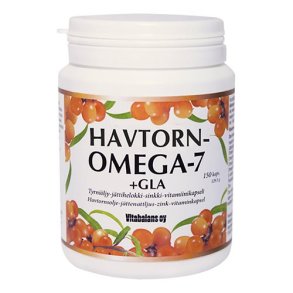Havtorn omega 7 + GLA - 150 Kapsler