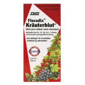 Floradix Kräuterblut Herbal Iron Mixture - 500 ml