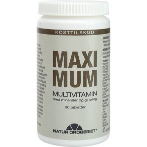 Maximum Extra 13 Vitamins, 10 Minerals & Ginseng - 90 pcs.