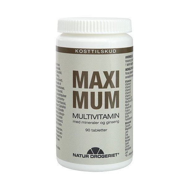 Maximum Extra 13 Vitamins, 10 Minerals &amp; Ginseng - 90 pcs.