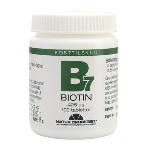 Mega Biotin 425 g - 100 stk.