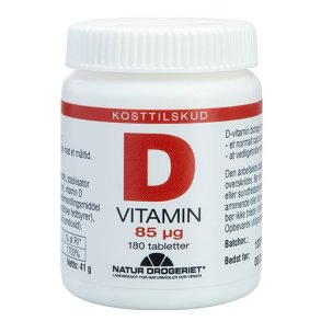 D3 vitamin 85 mcg Super D - 180 pcs.
