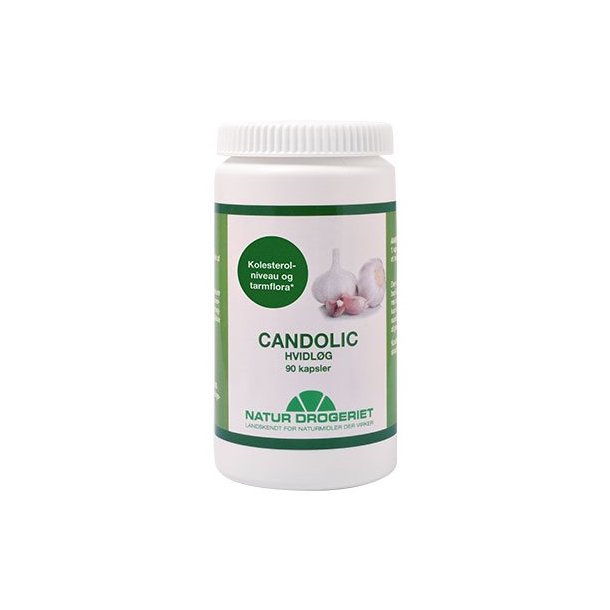 Candolic Hvidlgspulver 500 mg - 90 Kapsler