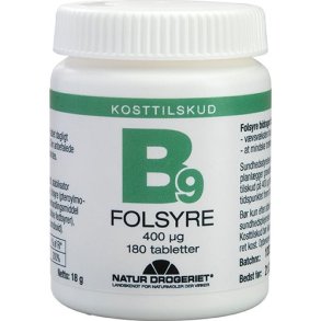 Folic acid Tablets 400 µg - 180 pcs.