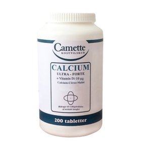 Camette Calcium Ultra Forte and Extra Vitamin D3 - 200 tab.
