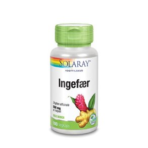Solaray Ginger root 550 mg - 100 capsules