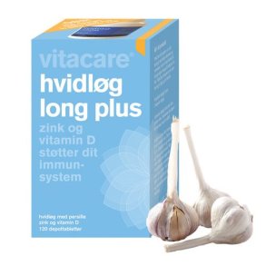 Vitacare Hvidlg Long Plus - 120 tab