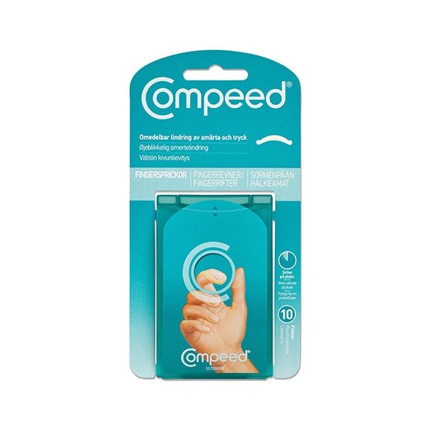 Compeed 3 in 1 Fingerrevner - 10 stk.