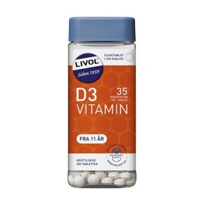 Livol D3 Vitamin 35 mcg - 350 tab.