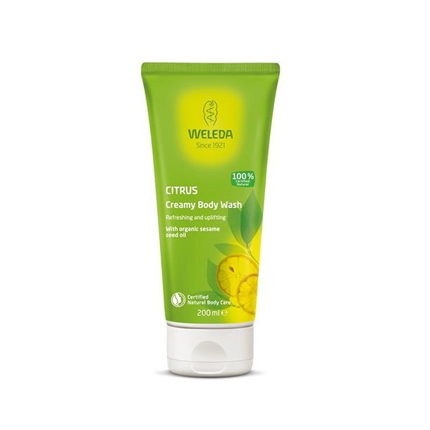 Weleda Creamy Body Wash Citrus - 200 ml.