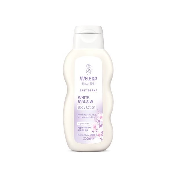 Weleda Baby Derma Bodylotion White Mallow - 200 ml.