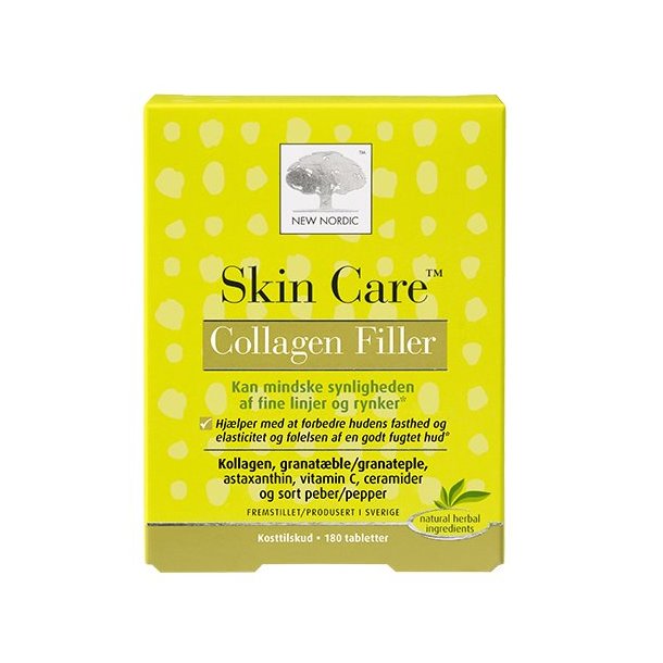 Skin Care Collagen Filler - 180 tab.