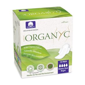 Organyc Natbind med Vinger - 10 stk.