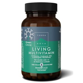 Living Multivitamin for Children 4-12 years - 50 Capsules