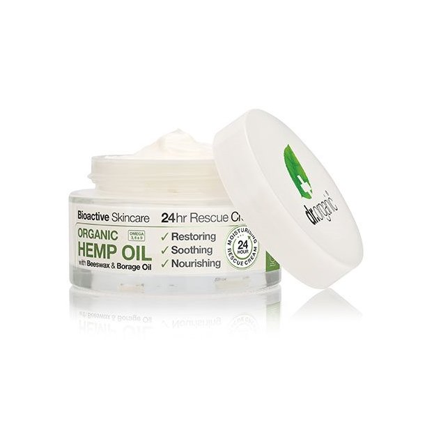 Dr. Organic 24 hr Rescue Creme Hemp Oil - 50 ml.