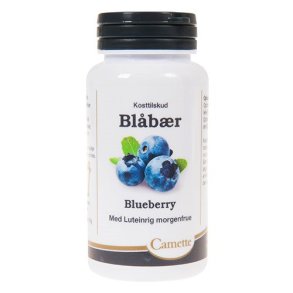 Camette Blueberry with Lutein - 120 tab.