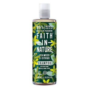 Faith in Nature Shampoo Alge og Citrus - 400 ml
