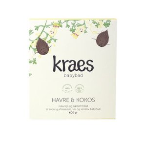 KRAES Baby Bath, Oats and Coconut - 600 g.