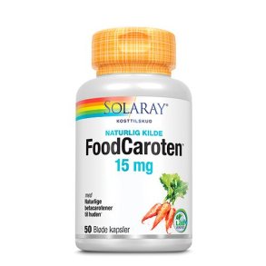 Solaray Food Caroten - 50 kap.
